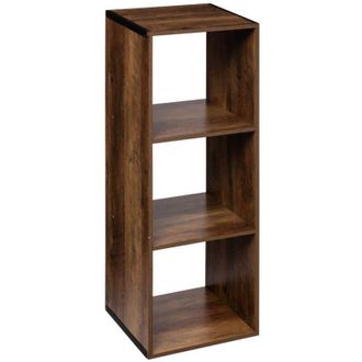 5five Simply Smart 5five Simply Smart - Mix N Modul Indus 3 Estantes, Efecto Madera Oscura - 5five