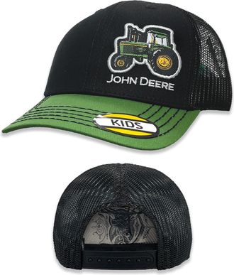John Deere Tractor Baseball Cap Hat 53084650Gr Headwear Green, Green, One size