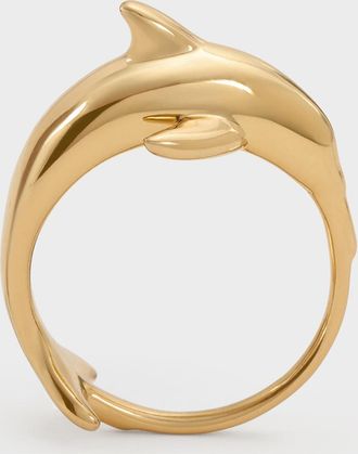 Charles & Keith Delphina Dolphin Ring