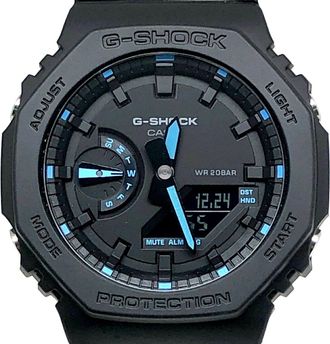 Casio G-Shock blue Carbon Resin Wristwatch (Pre-Owned)