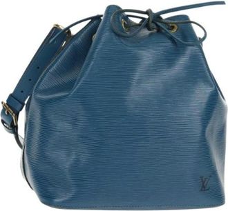 Louis Vuitton Pre-owned Bucket Bags, female, Blue, Size: ONE SIZE Pre-owned Bucket Bag