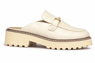 Corkys Footwear Womens Wingin It Mules In Ivory Snake