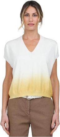 Gran Sasso Korte Ombre T-shirt met korte mouwen - Dames - T-shirts - Veelkleurig - M - Tops