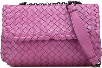 Bottega Veneta Pre-owned Shoulder Bags, female, Pink, Size: ONE SIZE Pre-owned Vintage Shoulder Bag