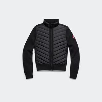 Canada Goose HyBridge Knit Jacket (Women, Black, XXL)