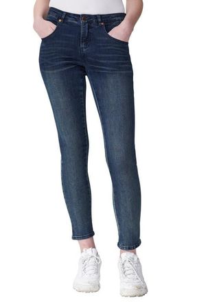 Universal Standard Seine Skinny Jeans in Distressed Blue at Nordstrom, Size 14