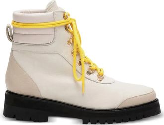 Flattered Solveig leren laarzen - Beige