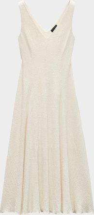 Rag & Bone Lou V-Neck Midi Dress