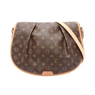 Louis Vuitton Pre-owned schoudertas - Dames - Pre-owned - Bruin - Maat: ONE Size Leer