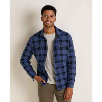 Toad & Co Kennicott Shirt Jacket Pattern in Black Plaid at Nordstrom, Size X-Large