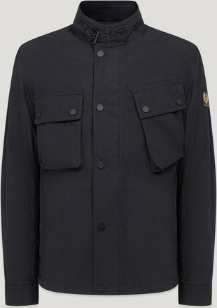 Belstaff Belstaff Chaqueta Service Racemaster para hombre Delta Ripstop NEGRO 2XL