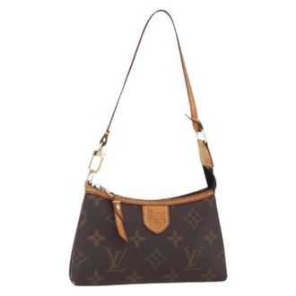 Louis Vuitton Pre-owned Shoulder Bags, female, Brown, Size: ONE SIZE Pre-owned Vintage Canvas Shoulder Bag
