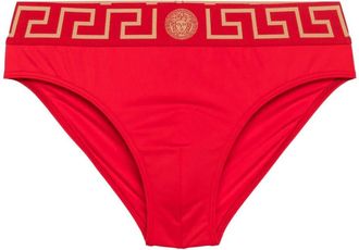 Versace Swim Briefs with Signature Greca Waistband