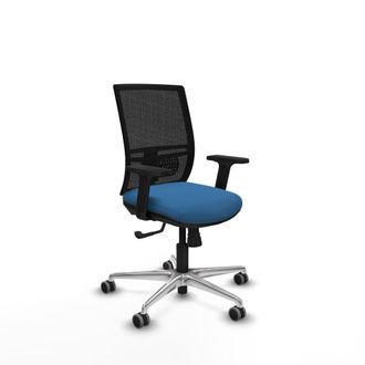 Piqueras y Crespo Silla De Oficina Piqueras Y Crespo Yunquera Reposabrazos Ajustables Soporte Lumbar
