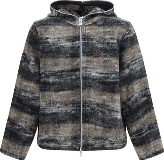 Our Legacy Full Zip Hood - Heren - Sweatshirts & Hoodies - Veelkleurig - Maat: XL Katoen