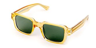 Saraghina ARON 37LGE Mens Sunglasses Yellow Size 51