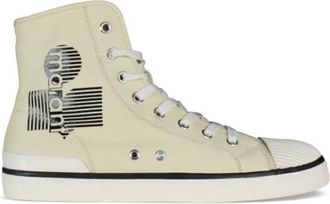 Isabel Marant Benkeenh Sneakers - Heren - Sneakers - Wit - 45 EU - Katoen - Schoenen
