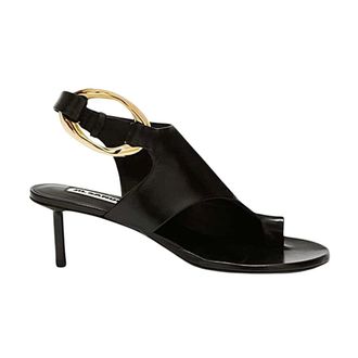 Jil Sander High Heel Sandals, female, Black, Size: 5 1/2 US Sandalo