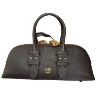 Pinko Bowling Bag - female - PINKO - Handbags - Brown - ONE SIZE - Bags