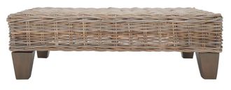 Safavieh Mesas de centro de ratan beige