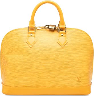 Louis Vuitton Pre-owned Womens Epi Alma Pm - Gold Leather - One Size