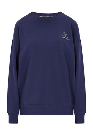 Dreimaster Dreimaster Sweatshirt Dames marine