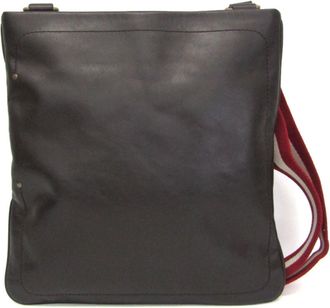 Bally Leather Crossbody Bag (Pre-Owned)