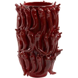 Light & Living Light&living - Vaso in ceramica rosso pepper - 26,5x25x39 cm