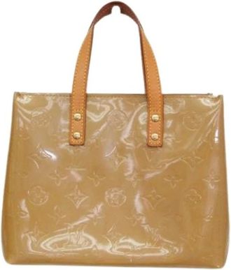 Louis Vuitton Tweedehands Canvas Louis Vuitton tassen - Dames - Vintage Handtas - Bruin - ONE Size - Vintage