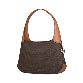 Michael Kors Shoulder Bags, female, Brown, Size: ONE SIZE Alice Large Hobo Bag