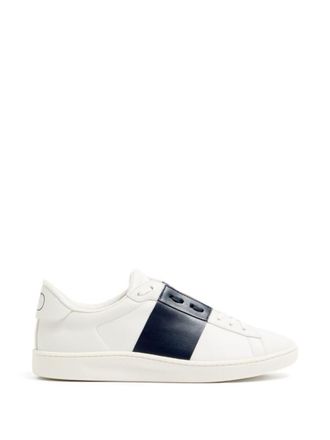 Valentino Garavani White Color Block Sneakers