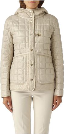 Fay Dames, Jassen, Wit, Maat: XS Polyamide