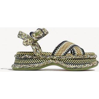 Amambaih Ada Medium Platform Sandals in Kaki Lemon at Nordstrom, Size 40