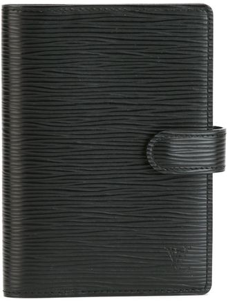 Louis Vuitton foldover top diary - Black