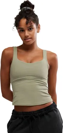 Free People FP Movement Never Better Tank Top Women Green Strappy Back DSGL301