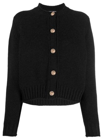 Barrie button-up cashmere cardigan - women - Cashmere - S - Black