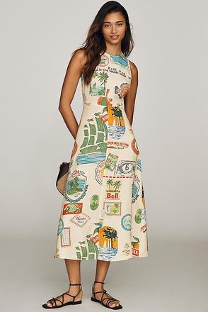 Hunter Bell Faith Midi Dress