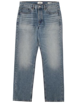 Frame Denim Straight-Leg Five-Pocket Denim Jeans