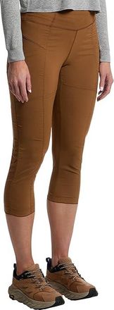 Prana Koen Capris Womens Casual Pants Sepia : LG (Womens 12-14), Polyester/Nylon/Elastane