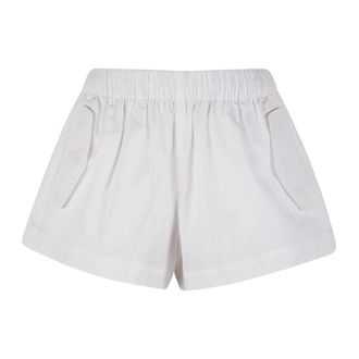 Wardrobe.NYC Wardrobe.nyc - Boxer Short - Dames - Korte broeken - Wit - Maat: S Katoen