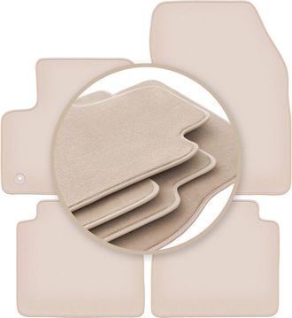OEM Alfombrillas Premium Beige Para: Citro&euml;n E-c4 Hatchback 2021