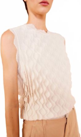 Ulla Johnson Maelys Sleeveless Top In Pristine