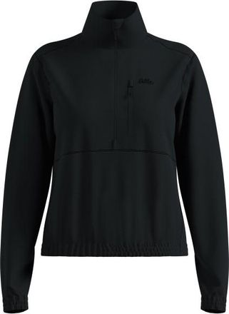 Odlo Mid Layer 1/2 Zip Classic Funktionsshirt für Damen | schwarz