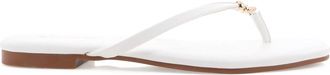 Billini Womens Taron Flip Flop Sandals In White