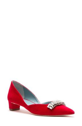 Frances Valentine Paula dOrsay Pump in Red at Nordstrom, Size 8.5