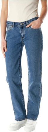 Abrand Straight Jeans - Dames - Regular Fit Jeans - Blauw - W31 - Jeans