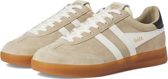 Gola Cyclone Womens Walking Shoes Bone/Off White/Black/Gum : 9.5 B - Medium, Leather