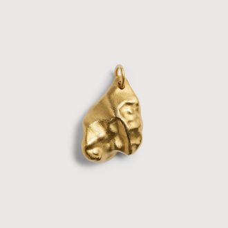 Monica Vinader Gold Fragments Bold Pendant