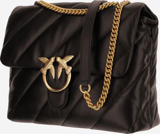 Pinko Love Big Puff Shoulder Bag - Brown