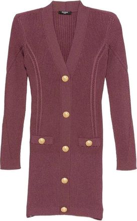 Balmain V-Necked Short Dress